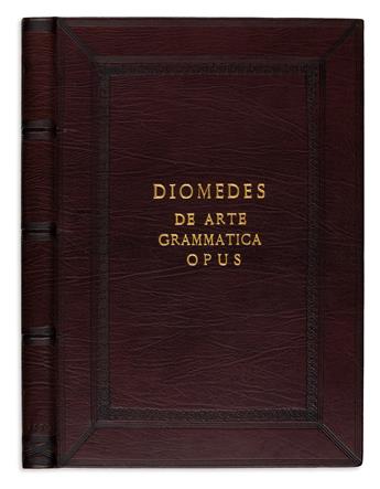 INCUNABULA  DIOMEDES; et al. Ars grammatica.  1494.  Contents leaf supplied in facsimile.